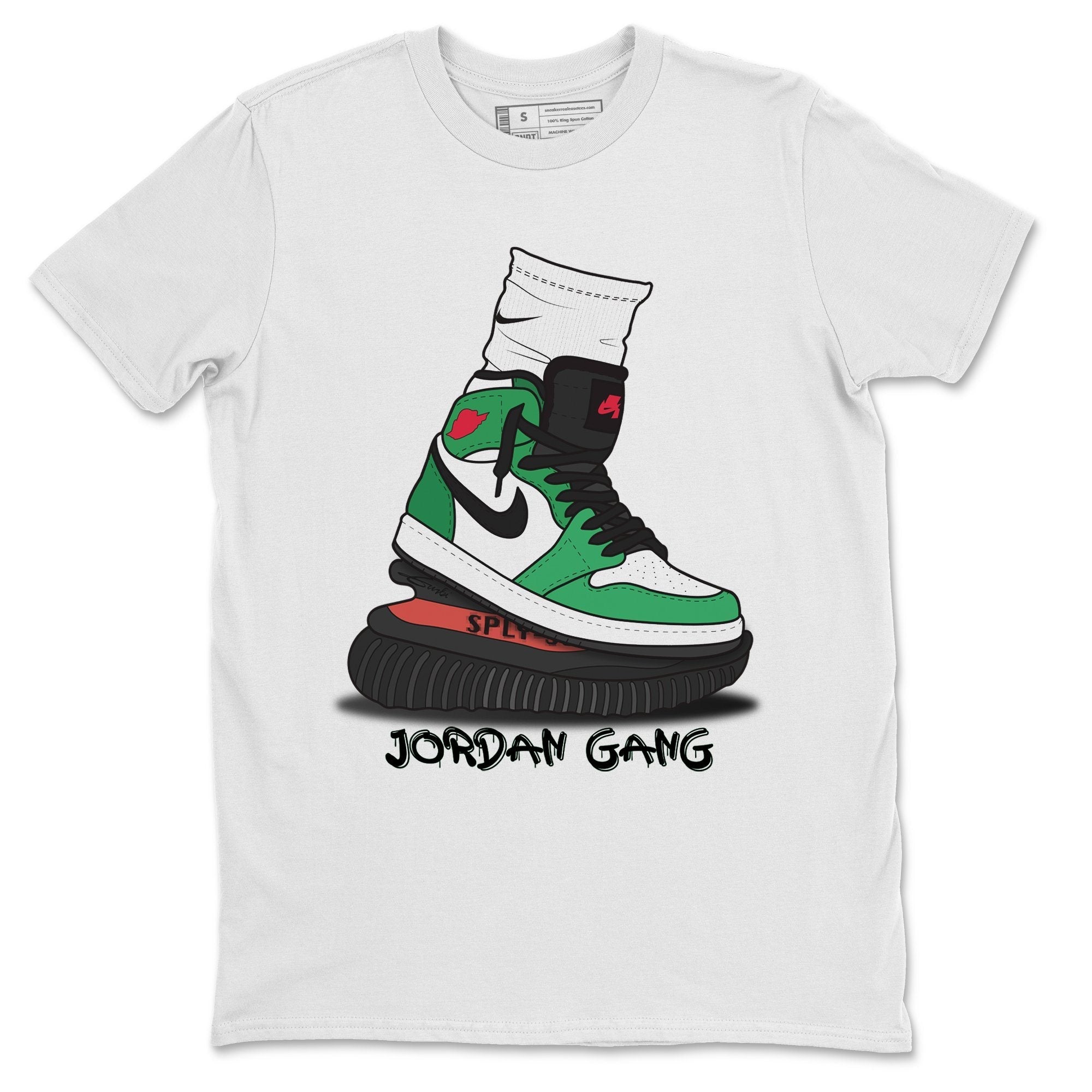 Jordan 1 Lucky Green Sneaker Match Tees Jordan Gang Sneaker Tees Jordan 1 Lucky Green Sneaker Release Tees Unisex Shirts