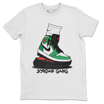 Jordan 1 Lucky Green Sneaker Match Tees Jordan Gang Sneaker Tees Jordan 1 Lucky Green Sneaker Release Tees Unisex Shirts