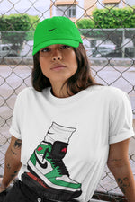 Jordan 1 Lucky Green Sneaker Match Tees Jordan Gang Sneaker Tees Jordan 1 Lucky Green Sneaker Release Tees Unisex Shirts