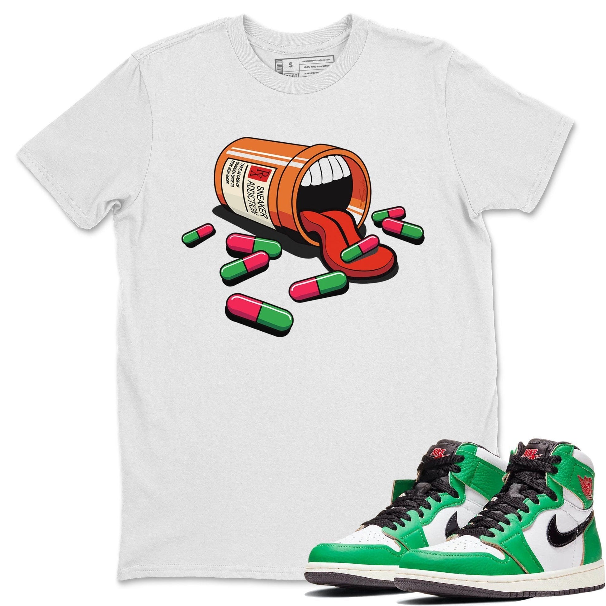 Jordan 1 Lucky Green Sneaker Match Tees Sneaker Addiction Sneaker Tees Jordan 1 Lucky Green Sneaker Release Tees Unisex Shirts