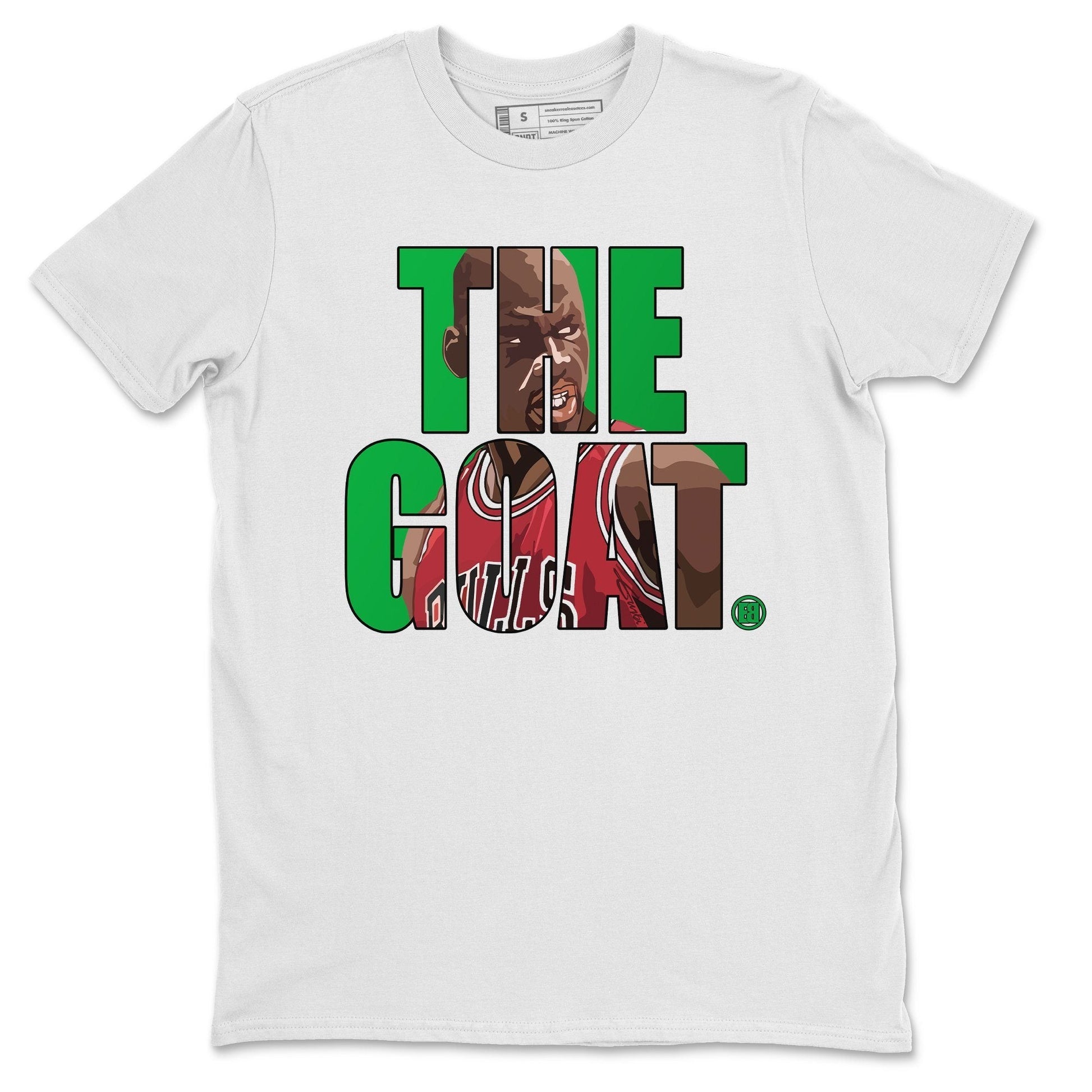 Jordan 1 Lucky Green Sneaker Match Tees The Goat Sneaker Tees Jordan 1 Lucky Green Sneaker Release Tees Unisex Shirts