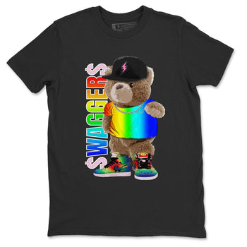 Jordan 1 J Balvin Sneaker Match Tees Bear Swaggers Sneaker Tees Jordan 1 J Balvin Sneaker Release Tees Unisex Shirts