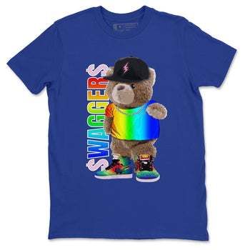 Jordan 1 J Balvin Sneaker Match Tees Bear Swaggers Sneaker Tees Jordan 1 J Balvin Sneaker Release Tees Unisex Shirts