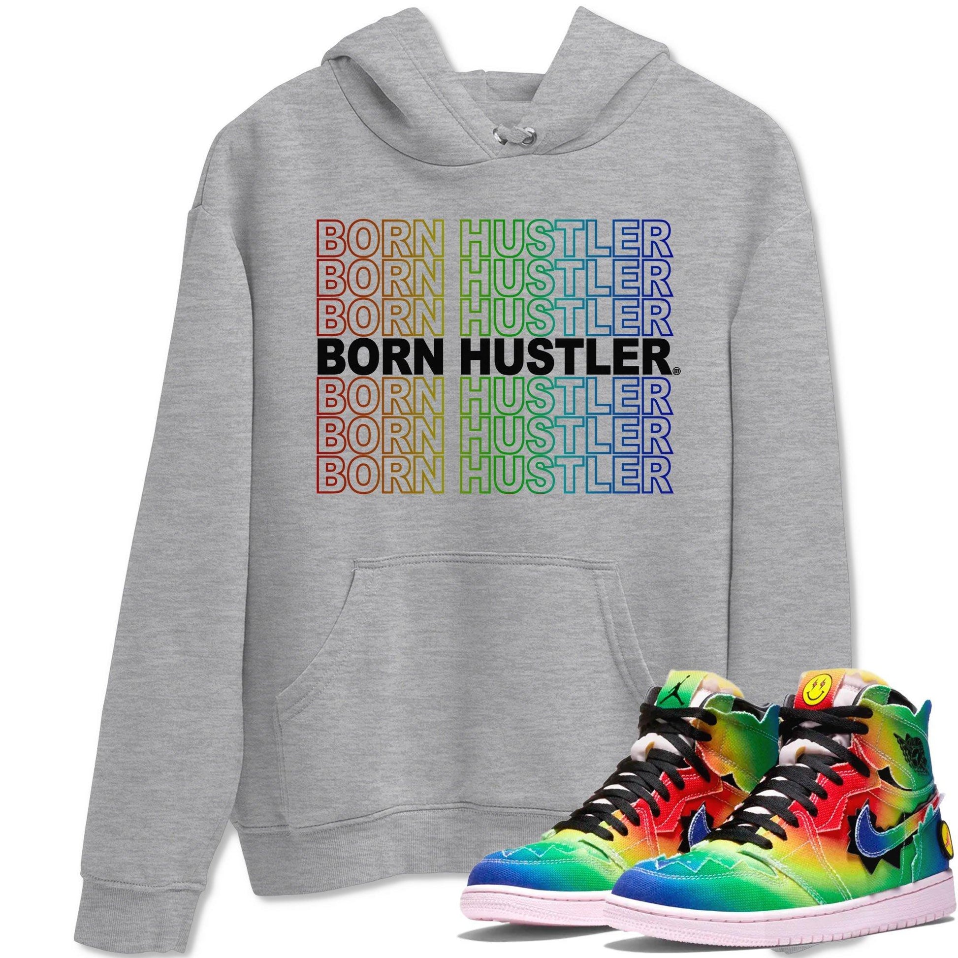 Jordan 1 J Balvin Sneaker Match Tees Born Hustler Sneaker Tees Jordan 1 J Balvin Sneaker Release Tees Unisex Shirts