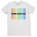 Jordan 1 J Balvin Sneaker Match Tees Born Hustler Sneaker Tees Jordan 1 J Balvin Sneaker Release Tees Unisex Shirts