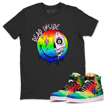 Jordan 1 J Balvin Sneaker Match Tees Dead Inside Sneaker Tees Jordan 1 J Balvin Sneaker Release Tees Unisex Shirts