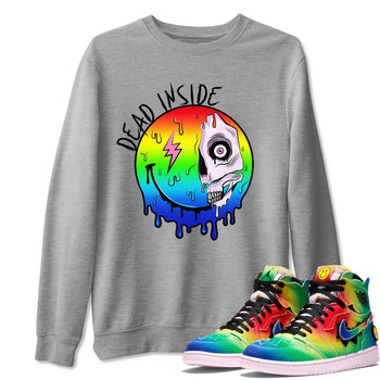 Jordan 1 J Balvin Sneaker Match Tees Dead Inside Sneaker Tees Jordan 1 J Balvin Sneaker Release Tees Unisex Shirts
