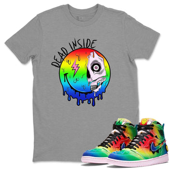 Jordan 1 J Balvin Sneaker Match Tees Dead Inside Sneaker Tees Jordan 1 J Balvin Sneaker Release Tees Unisex Shirts