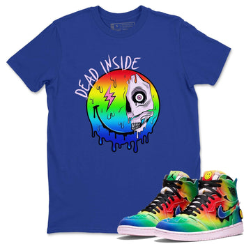 Jordan 1 J Balvin Sneaker Match Tees Dead Inside Sneaker Tees Jordan 1 J Balvin Sneaker Release Tees Unisex Shirts