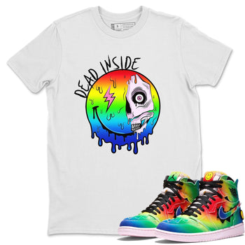 Jordan 1 J Balvin Sneaker Match Tees Dead Inside Sneaker Tees Jordan 1 J Balvin Sneaker Release Tees Unisex Shirts