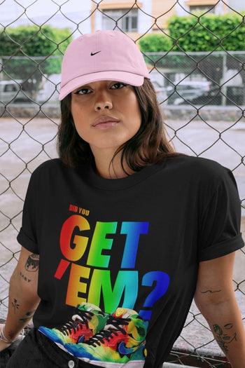 Jordan 1 J Balvin Sneaker Match Tees Did You Get Em SNRT Sneaker Tees Jordan 1 J Balvin SNRT Sneaker Release Tees Unisex Shirts