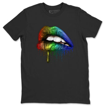 Jordan 1 J Balvin Sneaker Match Tees Dripping Lips Sneaker Tees Jordan 1 J Balvin Sneaker Release Tees Unisex Shirts