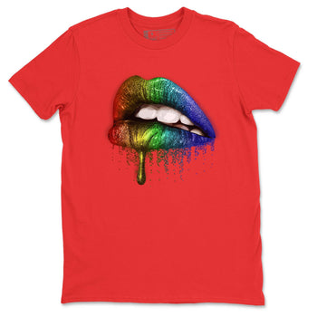 Jordan 1 J Balvin Sneaker Match Tees Dripping Lips Sneaker Tees Jordan 1 J Balvin Sneaker Release Tees Unisex Shirts
