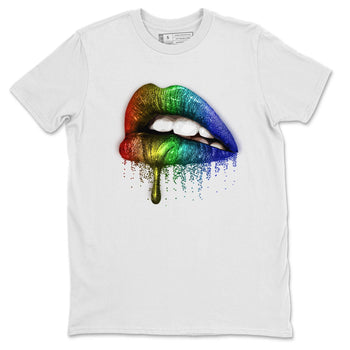 Jordan 1 J Balvin Sneaker Match Tees Dripping Lips Sneaker Tees Jordan 1 J Balvin Sneaker Release Tees Unisex Shirts