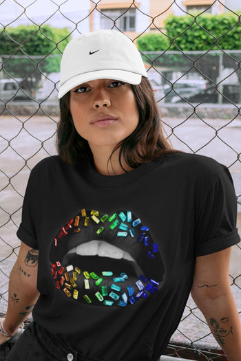 Jordan 1 J Balvin Sneaker Match Tees Lips Jewel Sneaker Tees Jordan 1 J Balvin Sneaker Release Tees Unisex Shirts