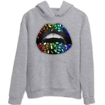 Jordan 1 J Balvin Sneaker Match Tees Lips Jewel Sneaker Tees Jordan 1 J Balvin Sneaker Release Tees Unisex Shirts