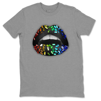Jordan 1 J Balvin Sneaker Match Tees Lips Jewel Sneaker Tees Jordan 1 J Balvin Sneaker Release Tees Unisex Shirts