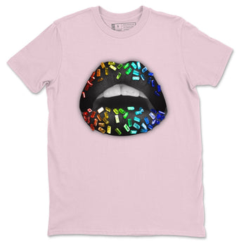 Jordan 1 J Balvin Sneaker Match Tees Lips Jewel Sneaker Tees Jordan 1 J Balvin Sneaker Release Tees Unisex Shirts