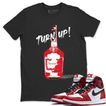 Jordan 1 Varsity Red Sneaker Match Tees Turn Up Sneaker Tees Jordan 1 Varsity Red Sneaker Release Tees Unisex Shirts