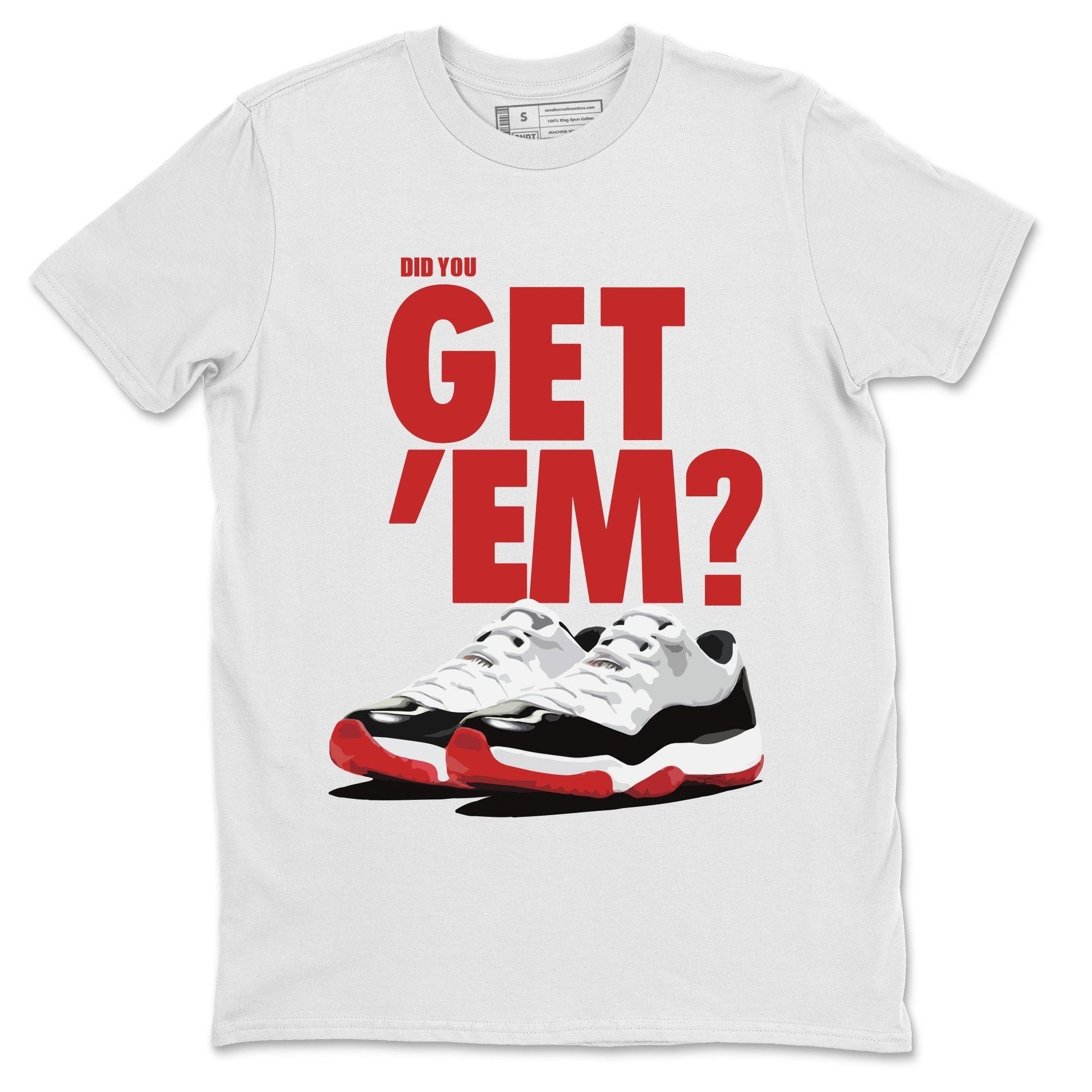 Jordan 11 Concord Bred Sneaker Match Tees Did You Get Em SNRT Sneaker Tees Jordan 11 Concord Bred SNRT Sneaker Release Tees Unisex Shirts