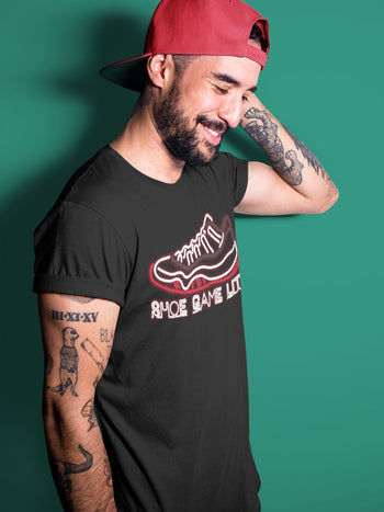 Jordan 11 Concord Bred Sneaker Match Tees  Shoe Game lit Sneaker Tees Jordan 11 Concord Bred Sneaker Release Tees Unisex Shirts