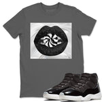 Jordan 11 Jubilee Sneaker Match Tees Lips Candy Sneaker Tees Jordan 11 Jubilee Sneaker Release Tees Unisex Shirts