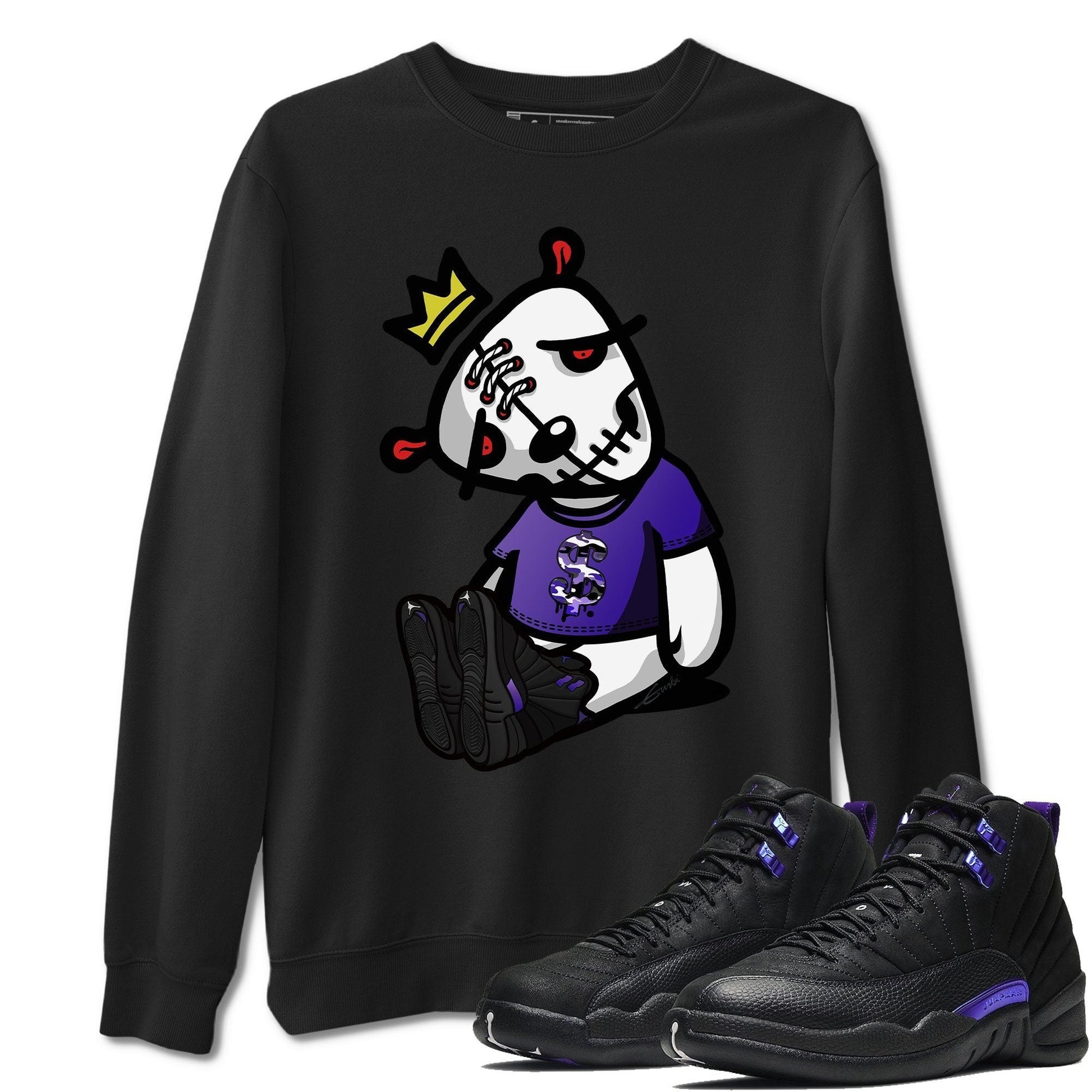 Jordan 12 Dark Concord Sneaker Match Tees Dead Dolls Sneaker Tees Jordan 12 Dark Concord Sneaker Release Tees Unisex Shirts