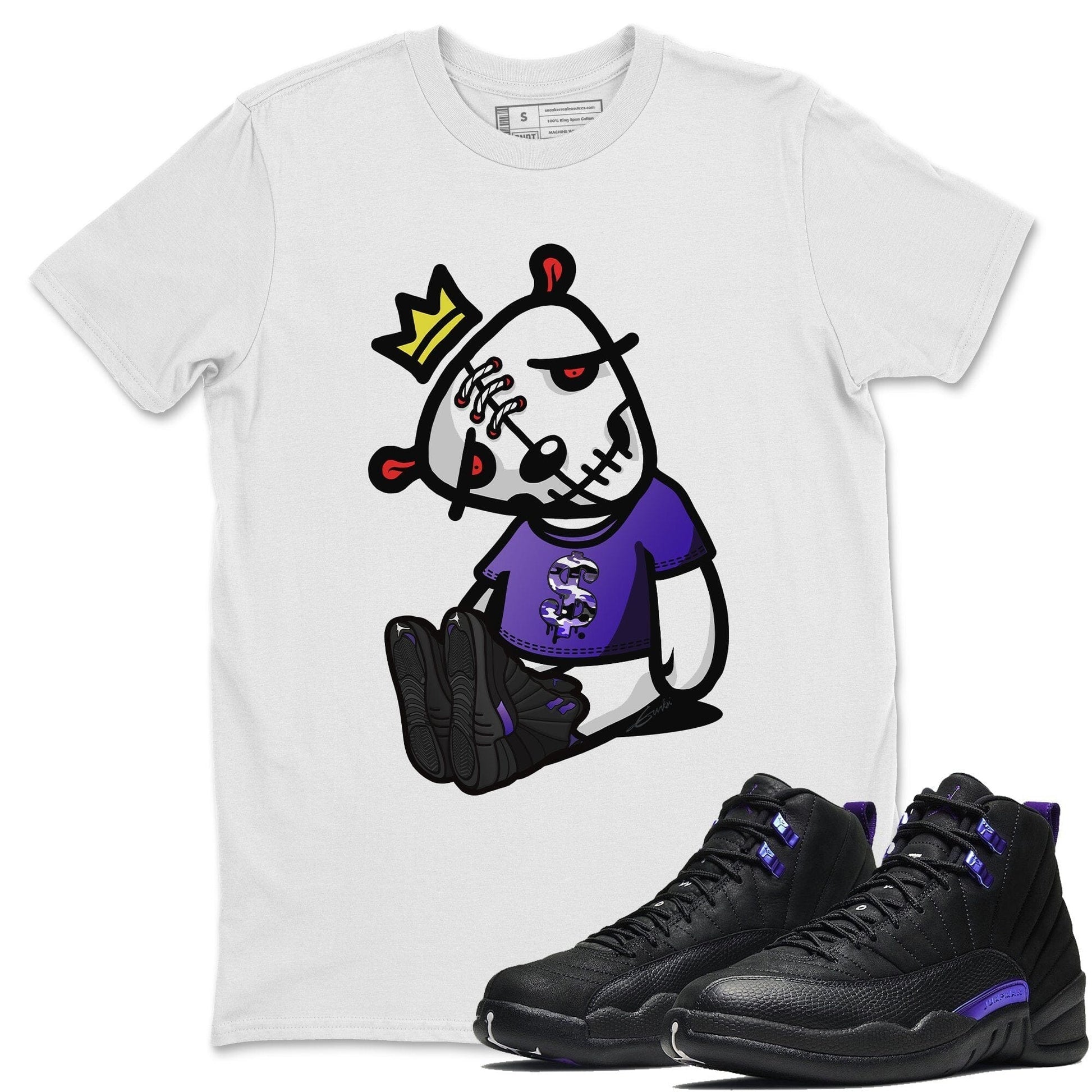 Jordan 12 Dark Concord Sneaker Match Tees Dead Dolls Sneaker Tees Jordan 12 Dark Concord Sneaker Release Tees Unisex Shirts