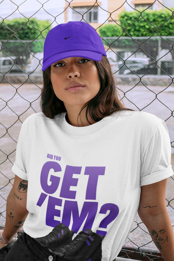Jordan 12 Dark Concord Sneaker Match Tees Did You Get Em SNRT Sneaker Tees Jordan 12 Dark Concord SNRT Sneaker Release Tees Unisex Shirts