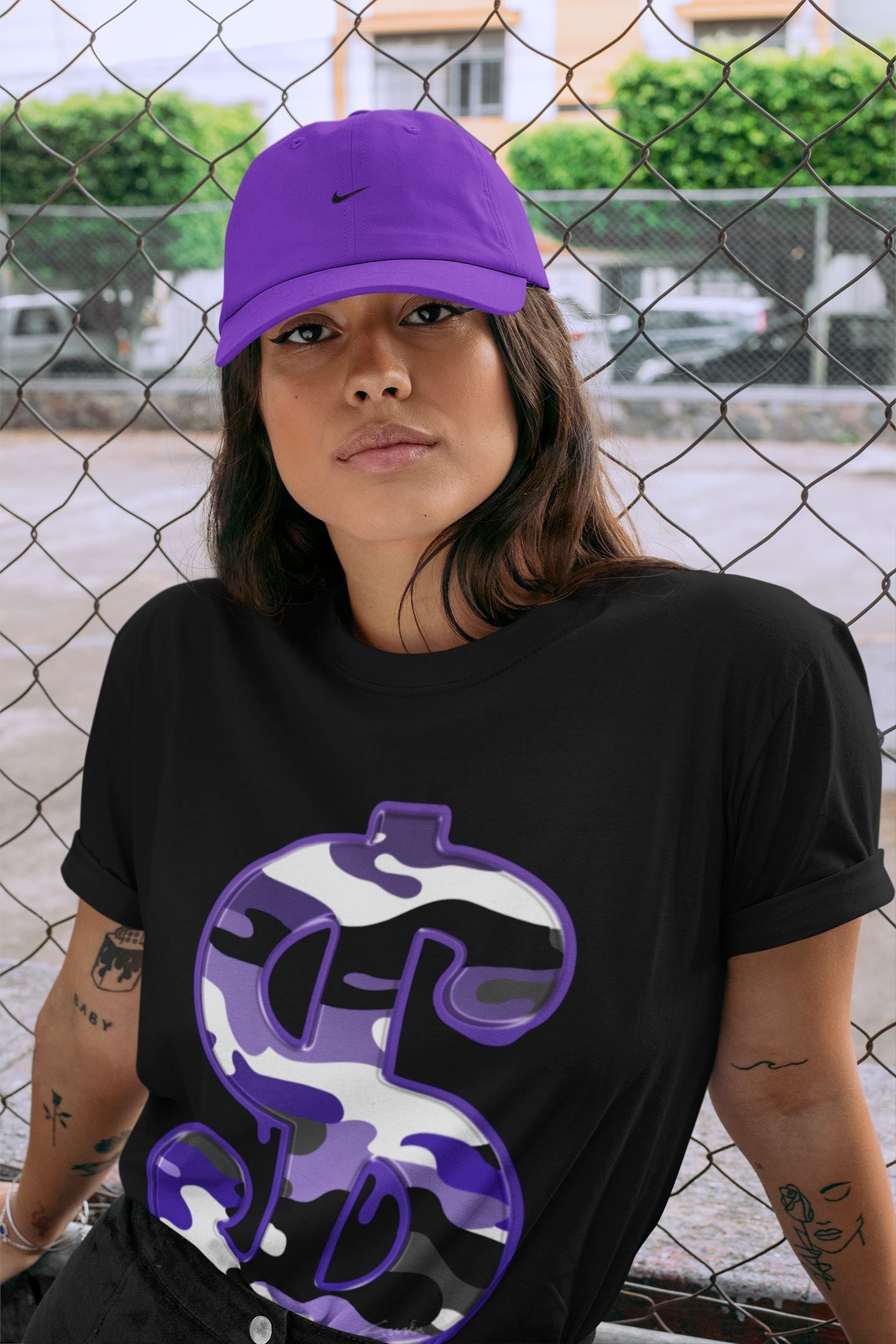Jordan 12 Dark Concord Sneaker Match Tees Dollar Camo Sneaker Tees Jordan 12 Dark Concord Sneaker Release Tees Unisex Shirts