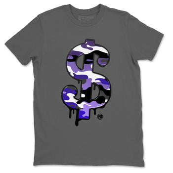 Jordan 12 Dark Concord Sneaker Match Tees Dollar Camo Sneaker Tees Jordan 12 Dark Concord Sneaker Release Tees Unisex Shirts