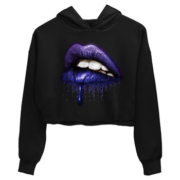 Jordan 12 Dark Concord Sneaker Match Tees Dripping Lips Sneaker Tees Jordan 12 Dark Concord Sneaker Release Tees Women's Shirts