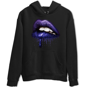 Jordan 12 Dark Concord Sneaker Match Tees Dripping Lips Sneaker Tees Jordan 12 Dark Concord Sneaker Release Tees Unisex Shirts