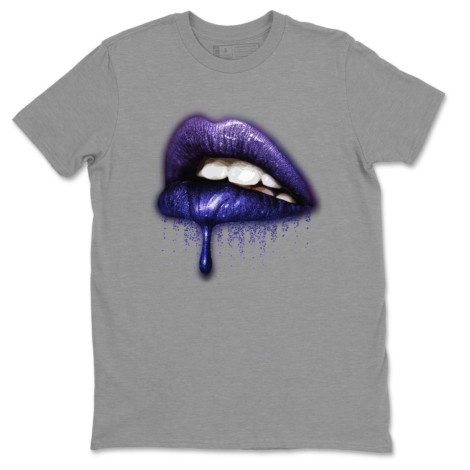 Jordan 12 Dark Concord Sneaker Match Tees Dripping Lips Sneaker Tees Jordan 12 Dark Concord Sneaker Release Tees Unisex Shirts