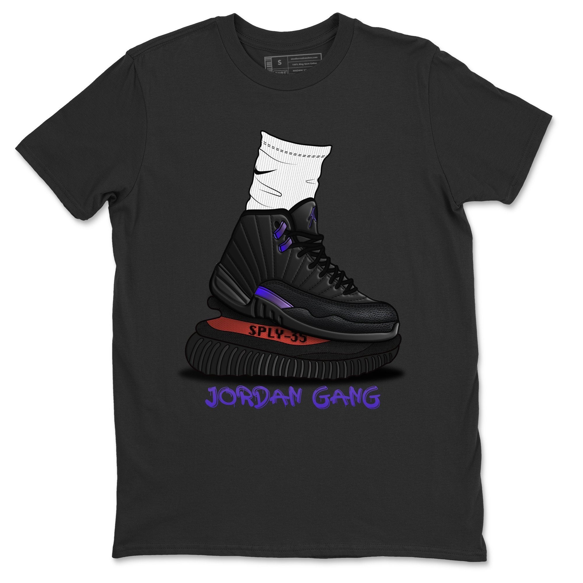 Jordan 12 Dark Concord Sneaker Match Tees Jordan Gang Sneaker Tees Jordan 12 Dark Concord Sneaker Release Tees Unisex Shirts