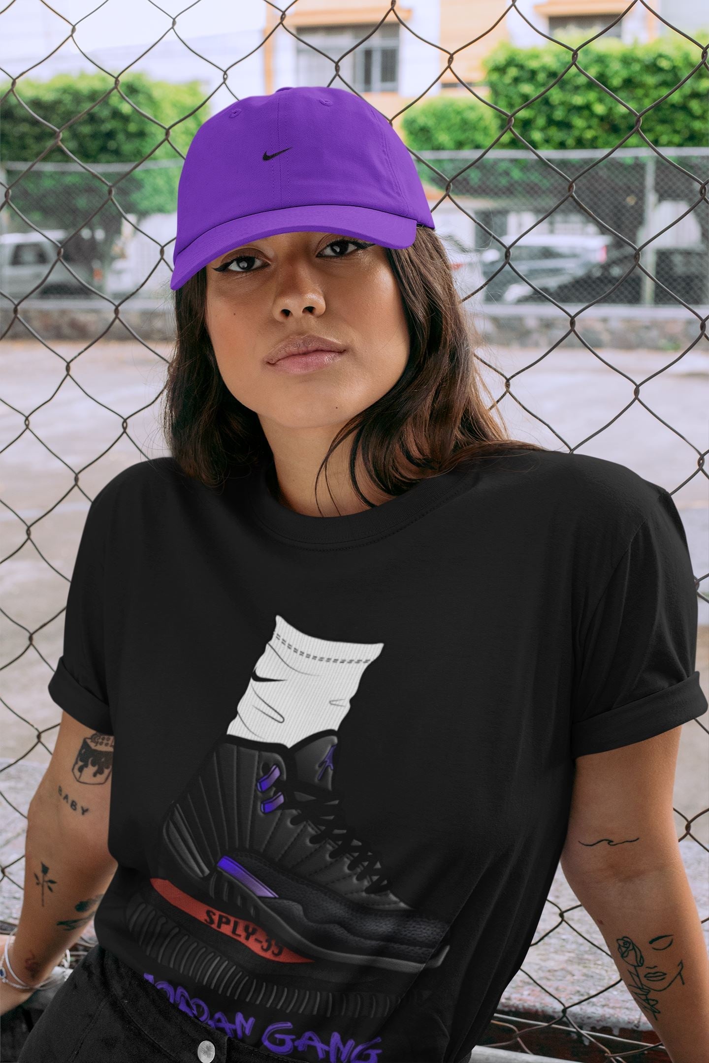 Jordan 12 Dark Concord Sneaker Match Tees Jordan Gang Sneaker Tees Jordan 12 Dark Concord Sneaker Release Tees Unisex Shirts