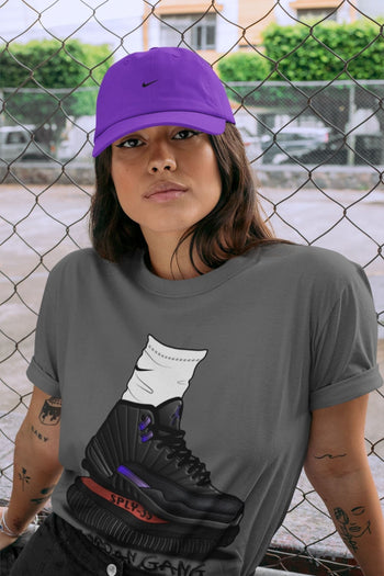 Jordan 12 Dark Concord Sneaker Match Tees Jordan Gang Sneaker Tees Jordan 12 Dark Concord Sneaker Release Tees Unisex Shirts