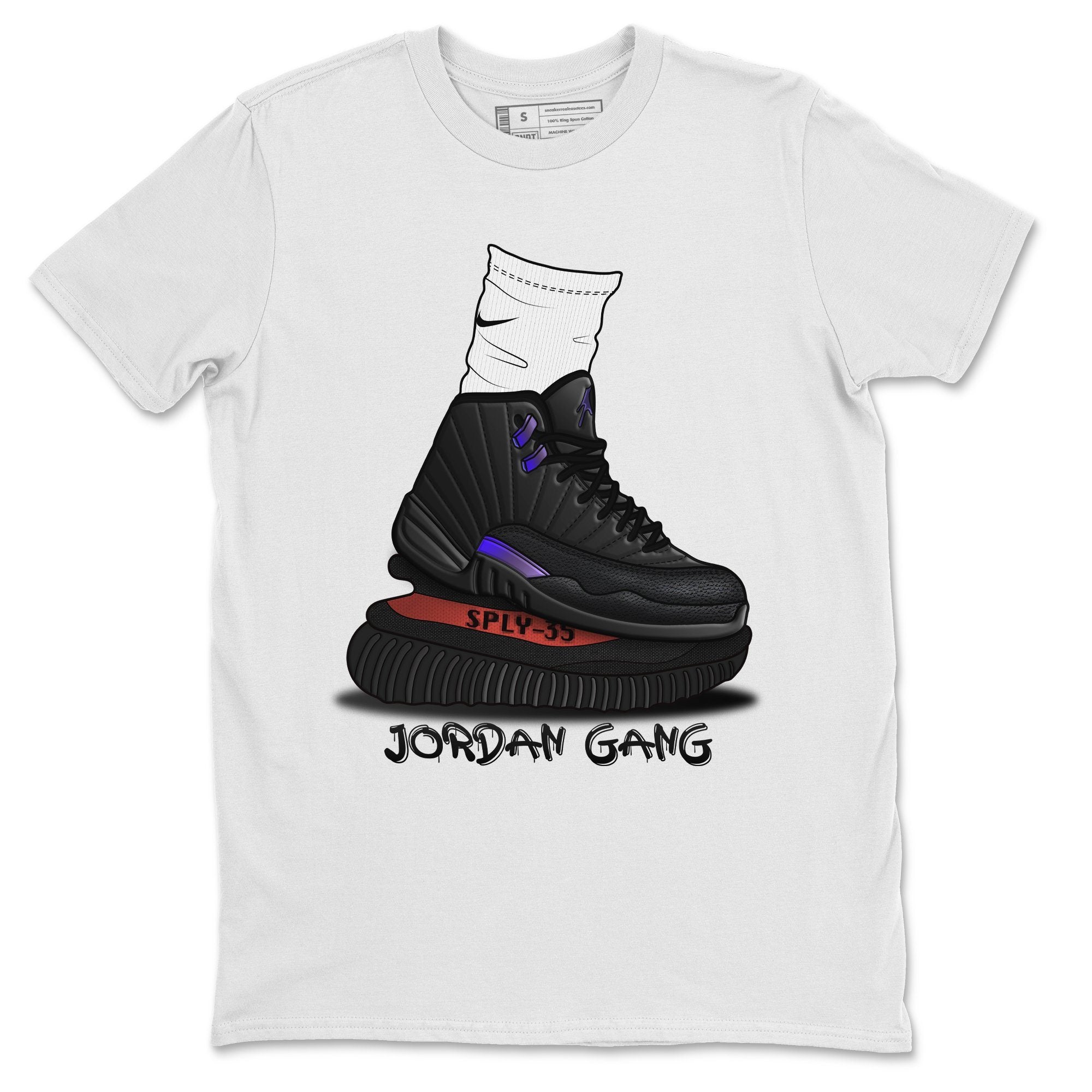 Jordan 12 Dark Concord Sneaker Match Tees Jordan Gang Sneaker Tees Jordan 12 Dark Concord Sneaker Release Tees Unisex Shirts