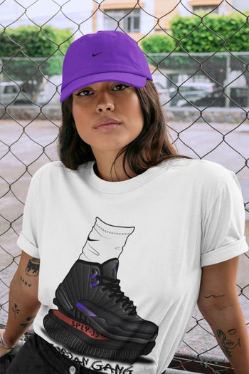 Jordan 12 Dark Concord Sneaker Match Tees Jordan Gang Sneaker Tees Jordan 12 Dark Concord Sneaker Release Tees Unisex Shirts