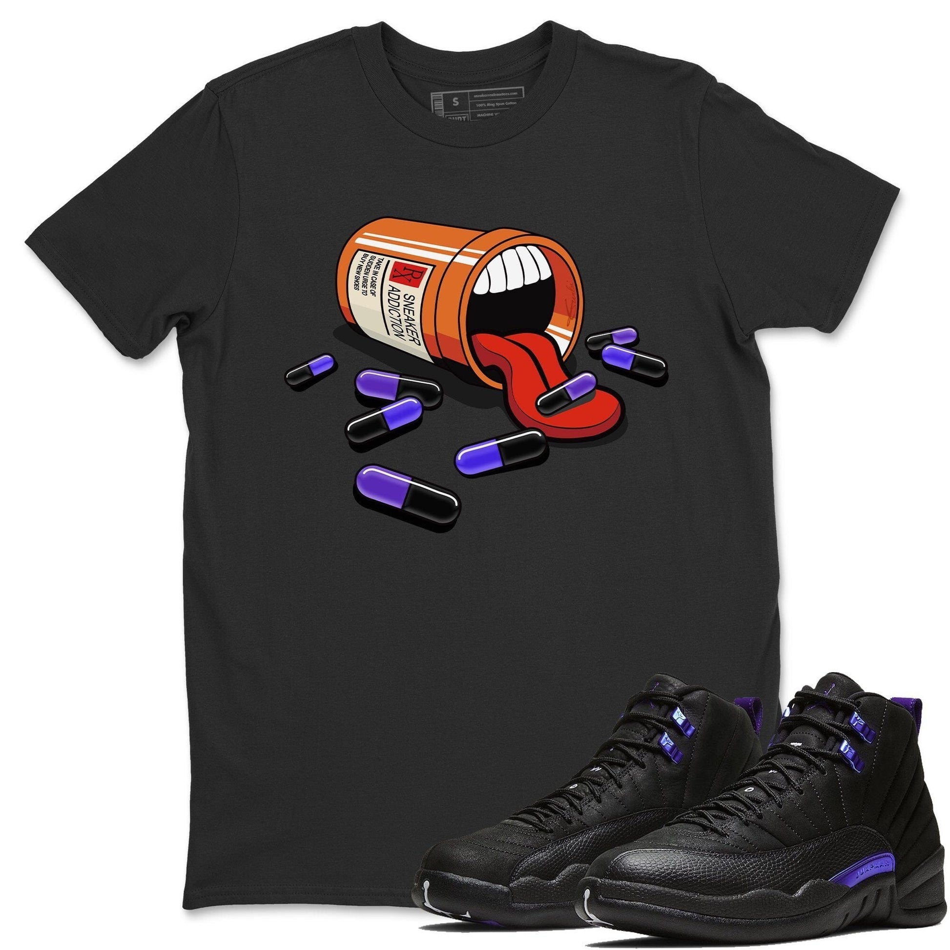Jordan 12 Dark Concord Sneaker Match Tees Sneaker Addiction Sneaker Tees Jordan 12 Dark Concord Sneaker Release Tees Unisex Shirts