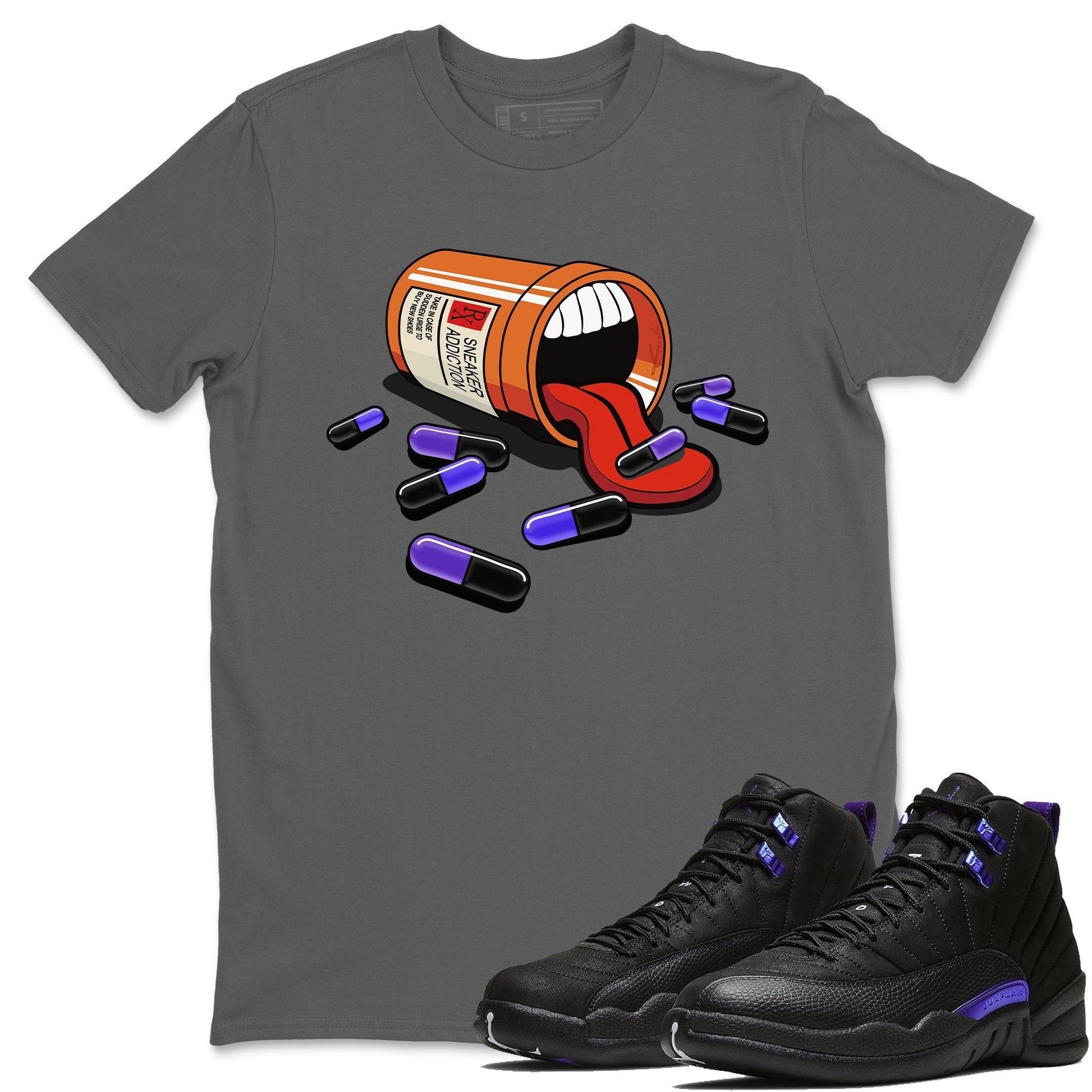 Jordan 12 Dark Concord Sneaker Match Tees Sneaker Addiction Sneaker Tees Jordan 12 Dark Concord Sneaker Release Tees Unisex Shirts