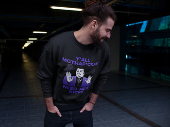Jordan 12 Dark Concord Sneaker Match Tees Y'all Need New Kicks Sneaker Tees Jordan 12 Dark Concord Sneaker Release Tees Unisex Shirts