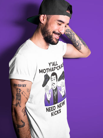 Jordan 12 Dark Concord Sneaker Match Tees Y'all Need New Kicks Sneaker Tees Jordan 12 Dark Concord Sneaker Release Tees Unisex Shirts