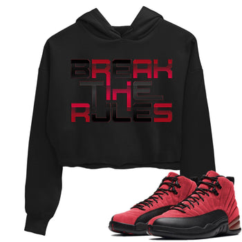 Jordan 12 Reverse Flu Game Sneaker Match Tees Break The Rules Sneaker Tees Jordan 12 Reverse Flu Game Sneaker Release Tees Women's Shirts