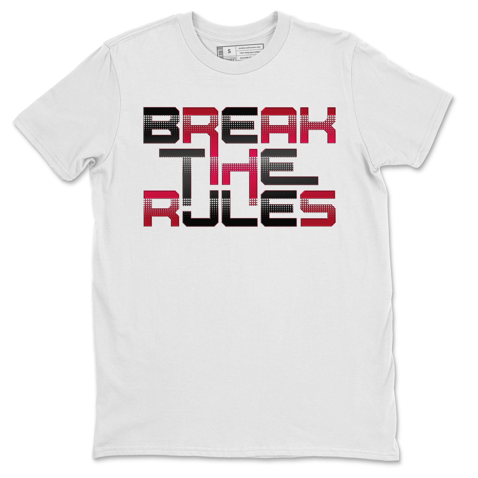 Jordan 12 Reverse Flu Game Sneaker Match Tees Break The Rules Sneaker Tees Jordan 12 Reverse Flu Game Sneaker Release Tees Unisex Shirts