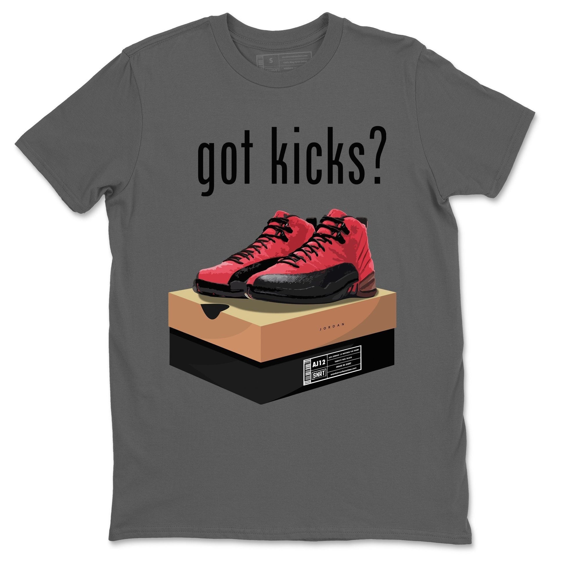Jordan 12 Reverse Flu Game Sneaker Match Tees Got Kicks Sneaker Tees Jordan 12 Reverse Flu Game Sneaker Release Tees Unisex Shirts