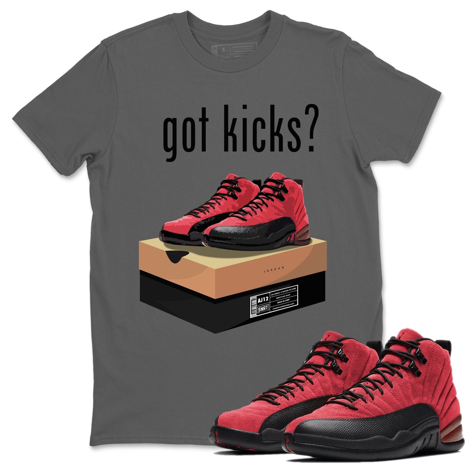 Jordan 12 Reverse Flu Game Sneaker Match Tees Got Kicks Sneaker Tees Jordan 12 Reverse Flu Game Sneaker Release Tees Unisex Shirts