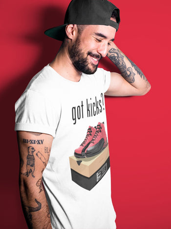 Jordan 12 Reverse Flu Game Sneaker Match Tees Got Kicks Sneaker Tees Jordan 12 Reverse Flu Game Sneaker Release Tees Unisex Shirts