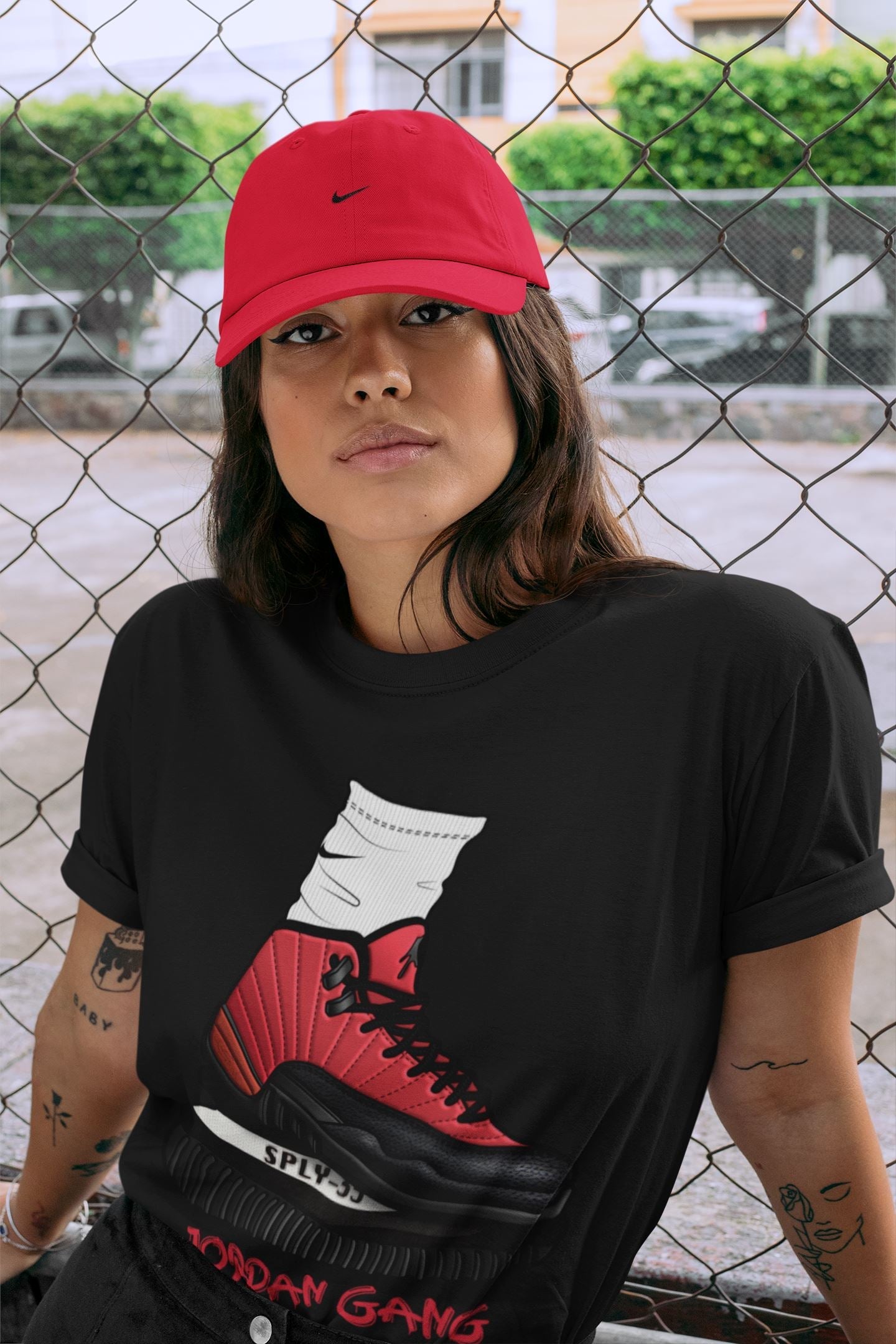 Jordan 12 Reverse Flu Game Sneaker Match Tees Jordan Gang Sneaker Tees Jordan 12 Reverse Flu Game Sneaker Release Tees Unisex Shirts