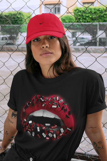 Jordan 12 Reverse Flu Game Sneaker Match Tees Lips Jewel Sneaker Tees Jordan 12 Reverse Flu Game Sneaker Release Tees Unisex Shirts